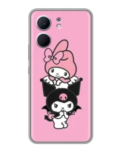 Чохол для OPPO A5x з картинкою «My Melody та Kuromi» Чохол для OPPO A5x з картинкою «My Melody та Kuromi»