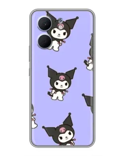 Чохол для OPPO A5x з картинкою «Паттерн з Kuromi» Чохол для OPPO A5x з картинкою «Паттерн з Kuromi»