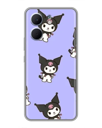 Чохол для OPPO A5x з картинкою «Паттерн з Kuromi»