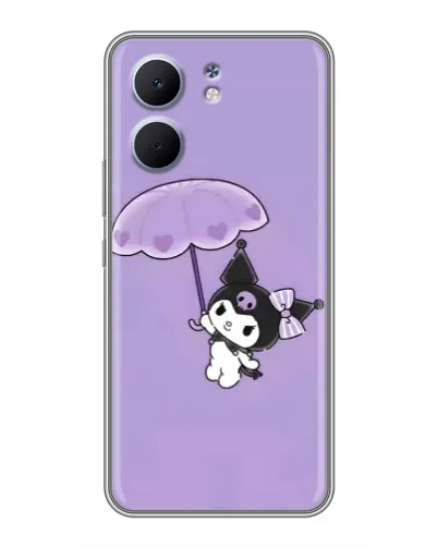 Чохол для OPPO A5x з картинкою «Kuromi з парасолькою»