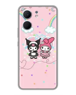Чохол для OPPO A5x з картинкою «My Melody та Kuromi» Чохол для OPPO A5x з картинкою «My Melody та Kuromi»
