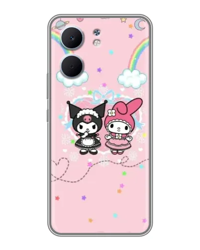 Чохол для OPPO A5x з картинкою «My Melody та Kuromi»