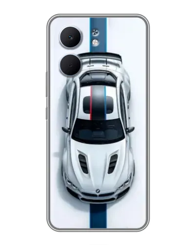Чохол для OPPO A5x з картинкою «Вид зверху — BMW M» Чохол для OPPO A5x з картинкою «Вид зверху — BMW M»
