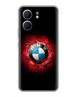 Чохол для OPPO A5x з картинкою «Логотип BMW — спалах»