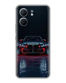 Чохол для OPPO A5x з картинкою «BMW на мокрій дорозі»