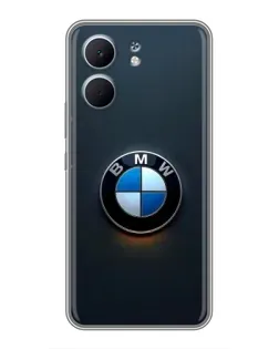Чохол для OPPO A5x з картинкою «Логотип BMW — мінімалізм»