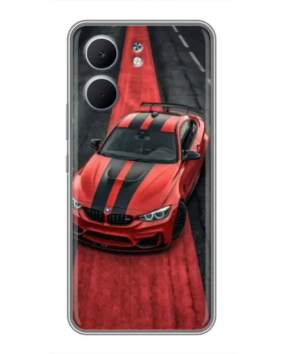 Чохол для OPPO A5x з картинкою «BMW на червоній доріжці» Чохол для OPPO A5x з картинкою «BMW на червоній доріжці»