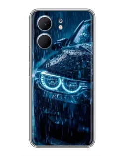 Чехол для OPPO A5x с картинкой «BMW под дождем»