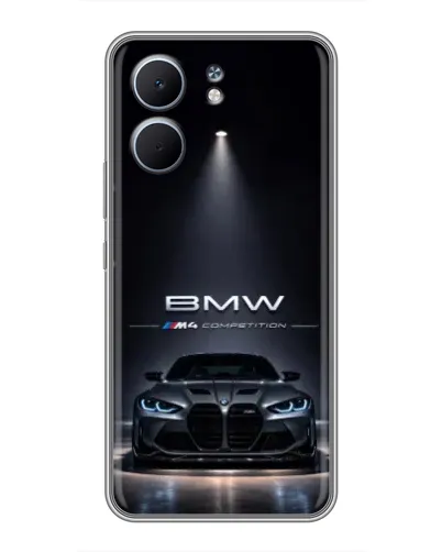 Чехол для OPPO A5x с картинкой «BMW сквозь ночной город» Чехол для OPPO A5x с картинкой «BMW сквозь ночной город»