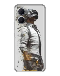 Чохол для OPPO A5x з картинкою «PUBG — боєць у пилу»