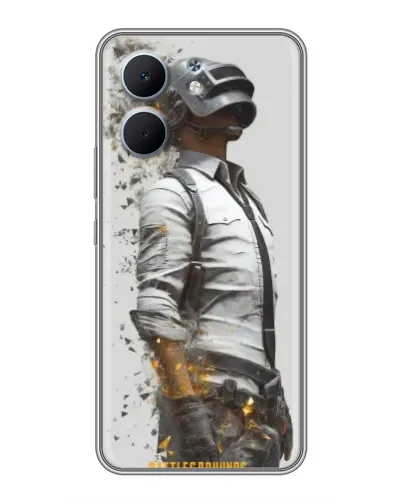 Чохол для OPPO A5x з картинкою «PUBG — боєць у пилу»