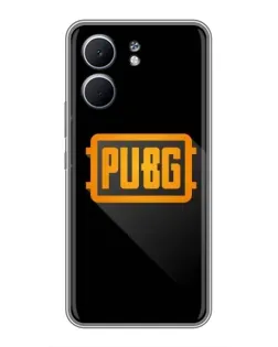 Чохол для OPPO A5x з картинкою «PUBG — рамка лого»