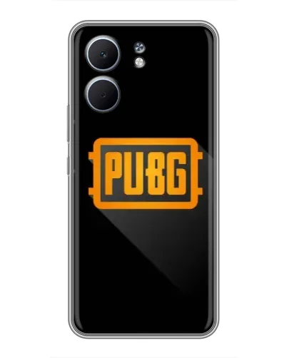 Чохол для OPPO A5x з картинкою «PUBG — рамка лого»