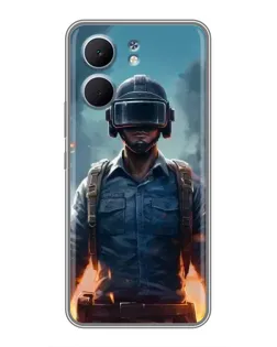 Чохол для OPPO A5x з картинкою «PUBG — реалістичний герой»