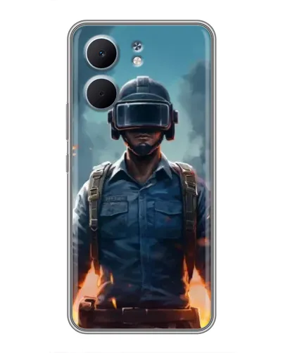 Чохол для OPPO A5x з картинкою «PUBG — реалістичний герой»