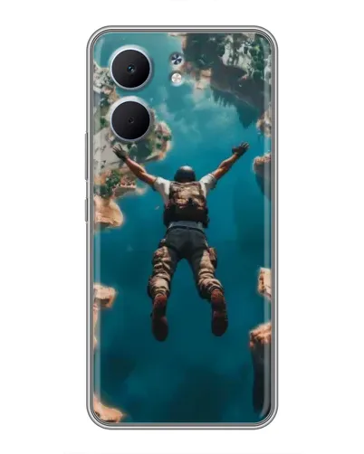 Чохол для OPPO A5x з картинкою «PUBG — вільне падіння»