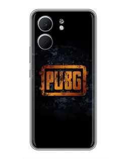 Чохол для OPPO A5x з картинкою «PUBG — золотий логотип»