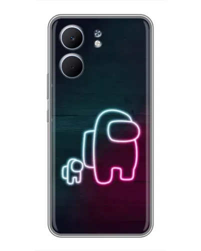 Чохол для OPPO A5x з картинкою «Among Us неон-арт» Чохол для OPPO A5x з картинкою «Among Us неон-арт»