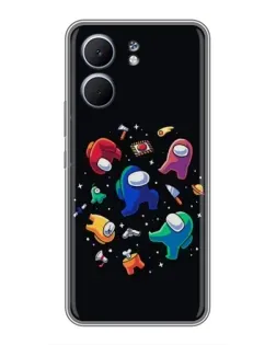 Чохол для OPPO A5x з картинкою «Among Us космос»