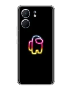Чохол для OPPO A5x з картинкою «Among Us градієнт»