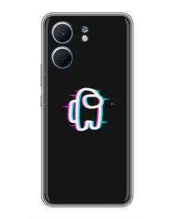 Чохол для OPPO A5x з картинкою «Among Us неон»