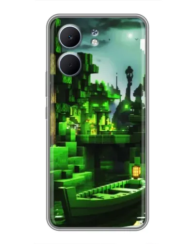 Чохол для OPPO A5x з картинкою «Minecraft лісовий пейзаж» Чохол для OPPO A5x з картинкою «Minecraft лісовий пейзаж»