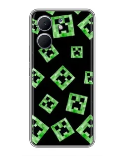 Чохол для OPPO A5x з картинкою «Паттерн з кріперами»