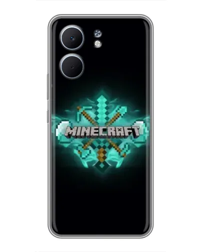 Чохол для OPPO A5x з картинкою «Minecraft Diamond лого» Чохол для OPPO A5x з картинкою «Minecraft Diamond лого»