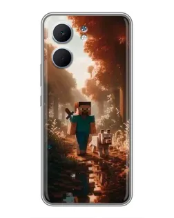 Чохол для OPPO A5x з картинкою «Стів у лісі»