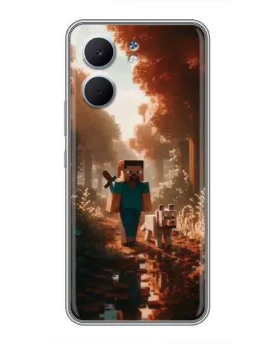 Чохол для OPPO A5x з картинкою «Стів у лісі» Чохол для OPPO A5x з картинкою «Стів у лісі»