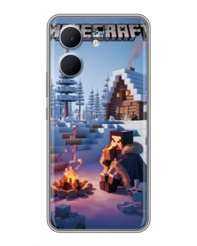 Чохол для OPPO A5x з картинкою «Зимовий Minecraft» Чохол для OPPO A5x з картинкою «Зимовий Minecraft»