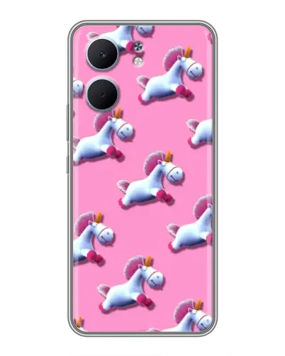 Чохол для OPPO A5x з картинкою «Єдинороги на рожевому»