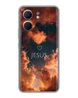 Чохол для OPPO A5x з картинкою «Сяйво Імені Jesus»