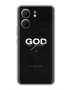 Чохол для OPPO A5x з картинкою «GOD — Бог над усім»