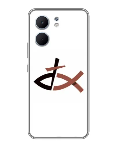 Чохол для OPPO A5x з картинкою «Риба та хрест»