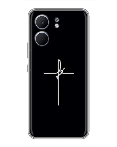 Чехол для OPPO A5x с картинкой «Тонкий крест» Чехол для OPPO A5x с картинкой «Тонкий крест»