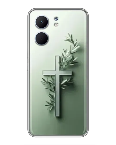Чехол для OPPO A5x с картинкой «Оливковая ветвь» Чехол для OPPO A5x с картинкой «Оливковая ветвь»