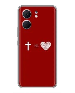 Чехол для OPPO A5x с картинкой «Уравнение любви»