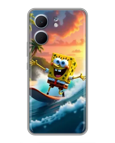 Чохол для OPPO A5x з картинкою «Губка Боб серфінгіст» Чохол для OPPO A5x з картинкою «Губка Боб серфінгіст»