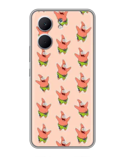 Чохол для OPPO A5x з картинкою «Патрік Стар паттерн» Чохол для OPPO A5x з картинкою «Патрік Стар паттерн»