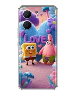 Чохол для OPPO A5x з картинкою «Губка Боб Патрік»