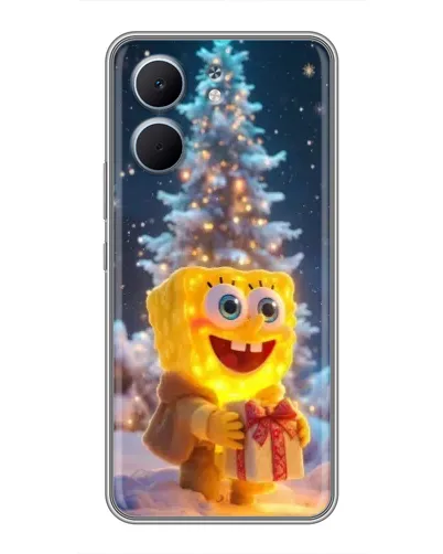 Чохол для OPPO A5x з картинкою «Різдвяний Спанч Боб» Чохол для OPPO A5x з картинкою «Різдвяний Спанч Боб»