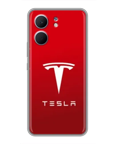 Чохол для OPPO A5x з картинкою «Tesla Red Classic»