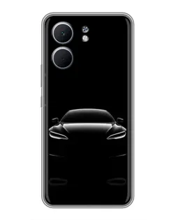Чохол для OPPO A5x з картинкою «Силует Tesla Night» Чохол для OPPO A5x з картинкою «Силует Tesla Night»