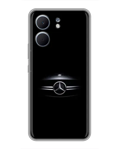 Чохол для OPPO A5x з картинкою «Mercedes — абстрактні лінії»