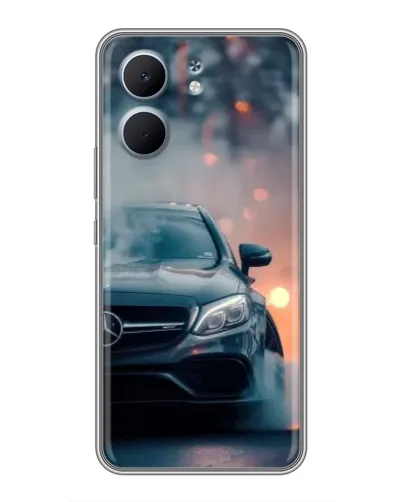 Чохол для OPPO A5x з картинкою «Mercedes — нічне місто»