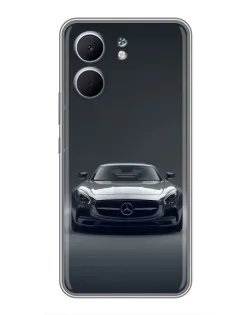 Чохол для OPPO A5x з картинкою «Mercedes на чорному»