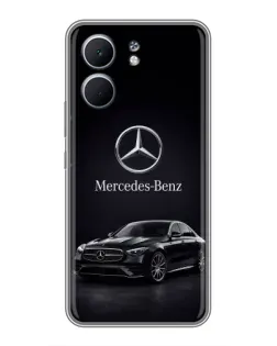 Чохол для OPPO A5x з картинкою «Mercedes — решітка радіатора»