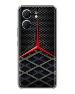 Чохол для OPPO A5x з картинкою «Mercedes Carbon Grid»
