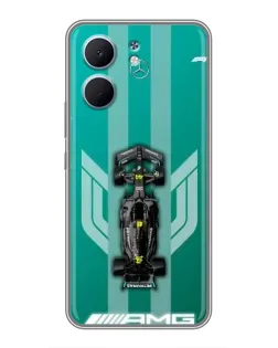 Чохол для OPPO A5x з картинкою «Mercedes AMG Petronas»
